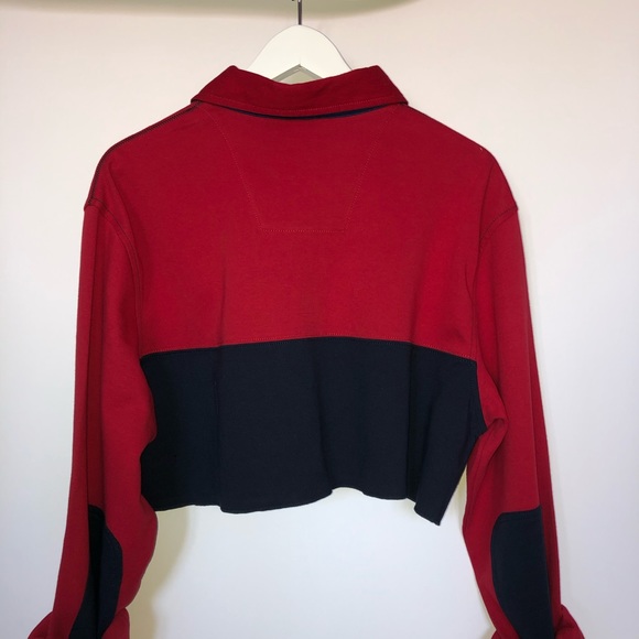 Brand New Nautica Cropped Rugby Jersey - Picture 3 of 3